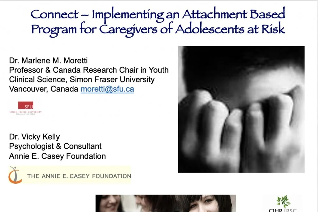 Dr Marlene Moretti was an Invited Keynote Presenter at the 2020 OVC Applied Research & Best Practice Symposium