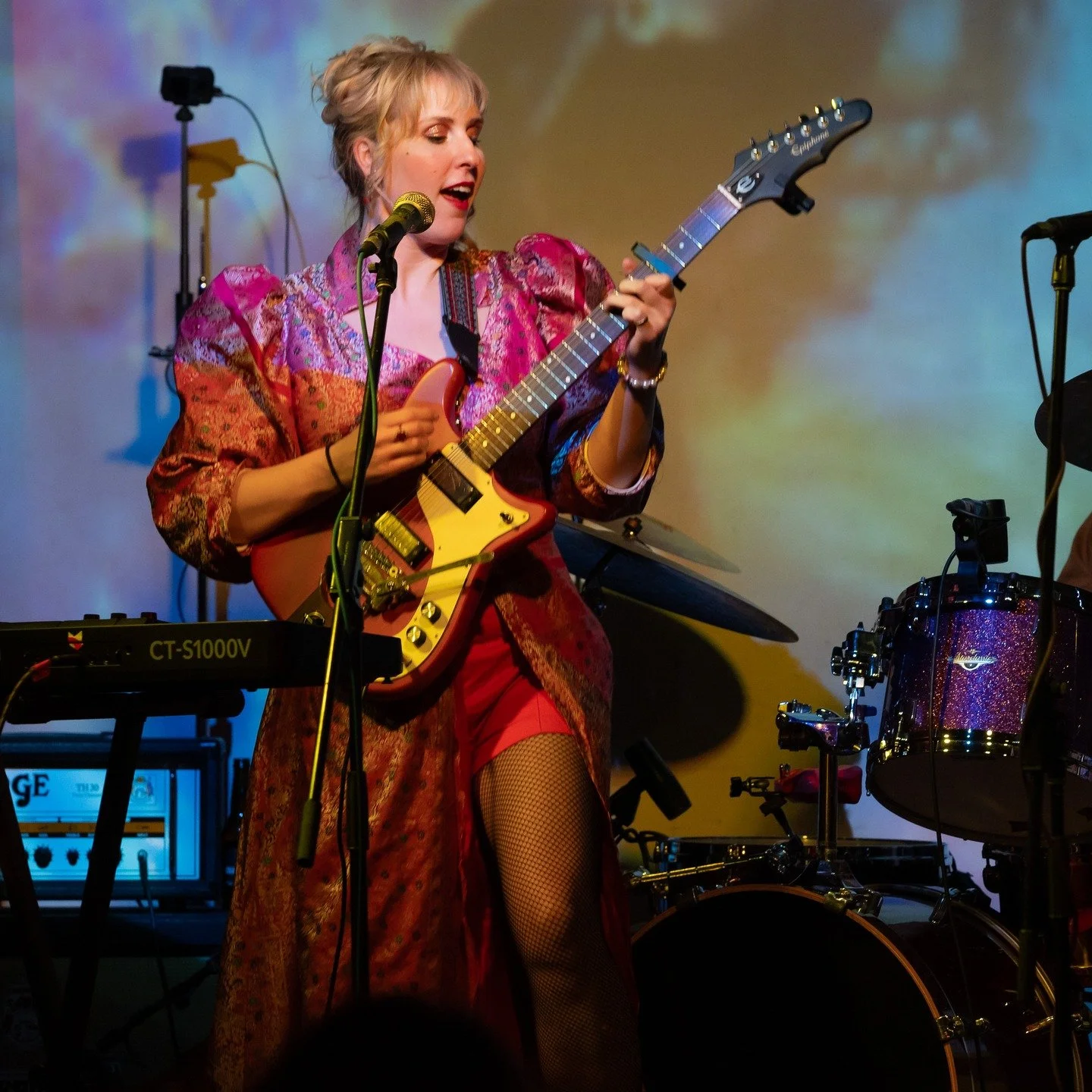 I did a thing...
My new EP 'In the pool, wasting time' has been successfully launched. Couldn't have hoped for a better response really: venue was full, crowd was amped, dancing and singing along happened, vibes aplenty at @georgelanestkilda! Thank y