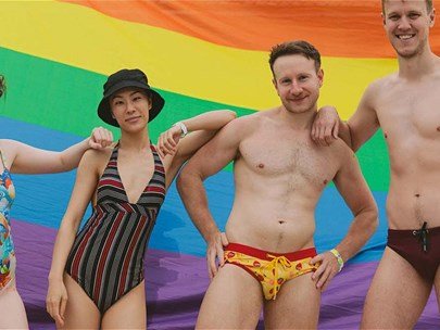 Carlton Baths Pride Party