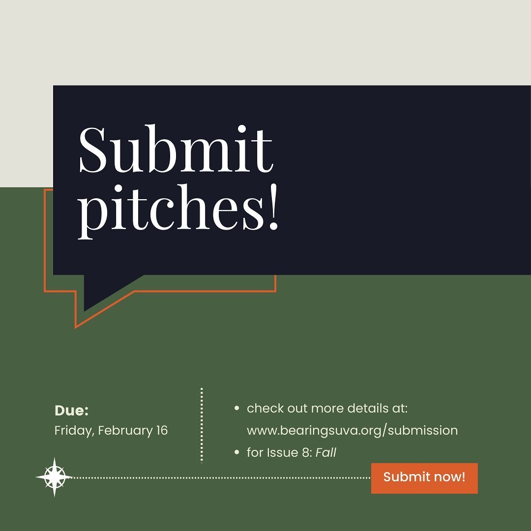 In the wake of the launch of Issue 7, we are excited to announce our next journal&rsquo;s theme is &ldquo;Fall&rdquo;! And pitch submissions are due next Friday, February 16th! We are looking forward to hearing your ideas and creating another awesome