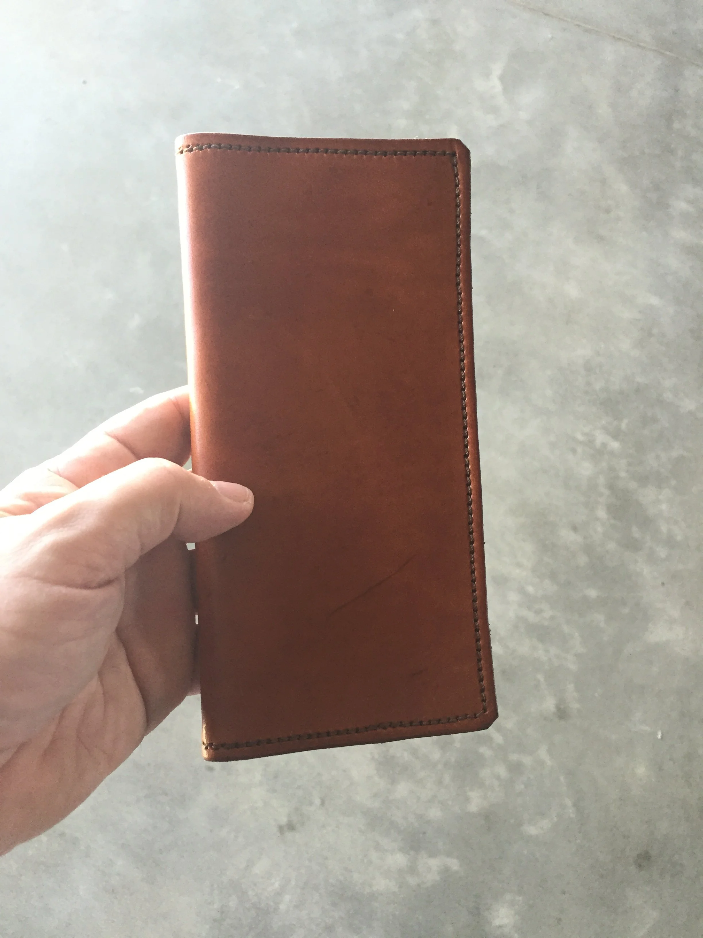 CHECK PRESENTER DESIGNED WITH BIG BEND SADDLERY 