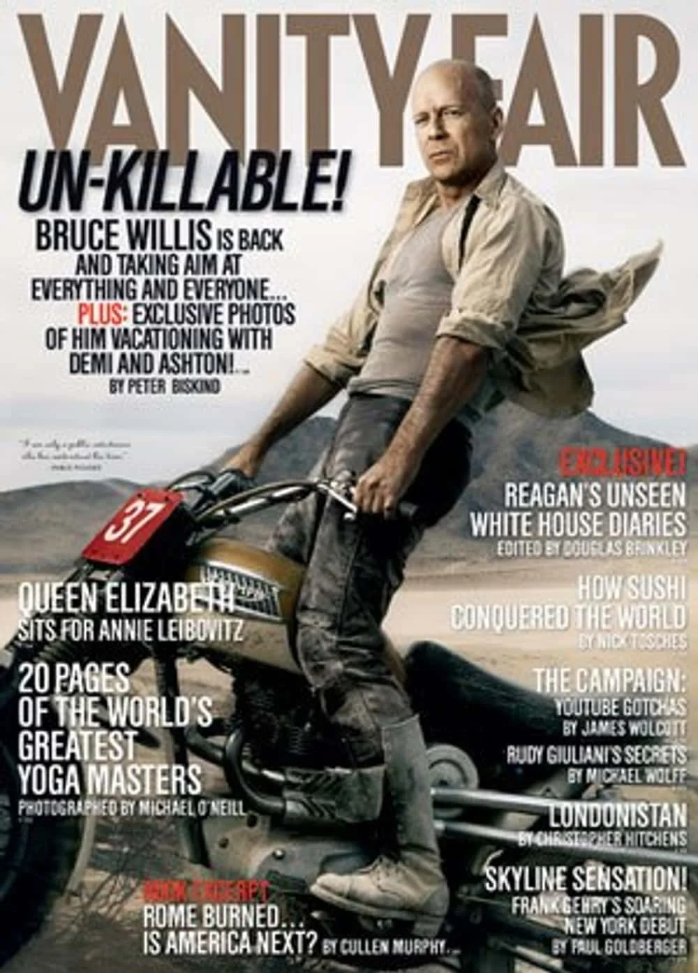 VANITY FAIR by ANNIE LEIBOVITZ 
(Sean Daly for MHS)