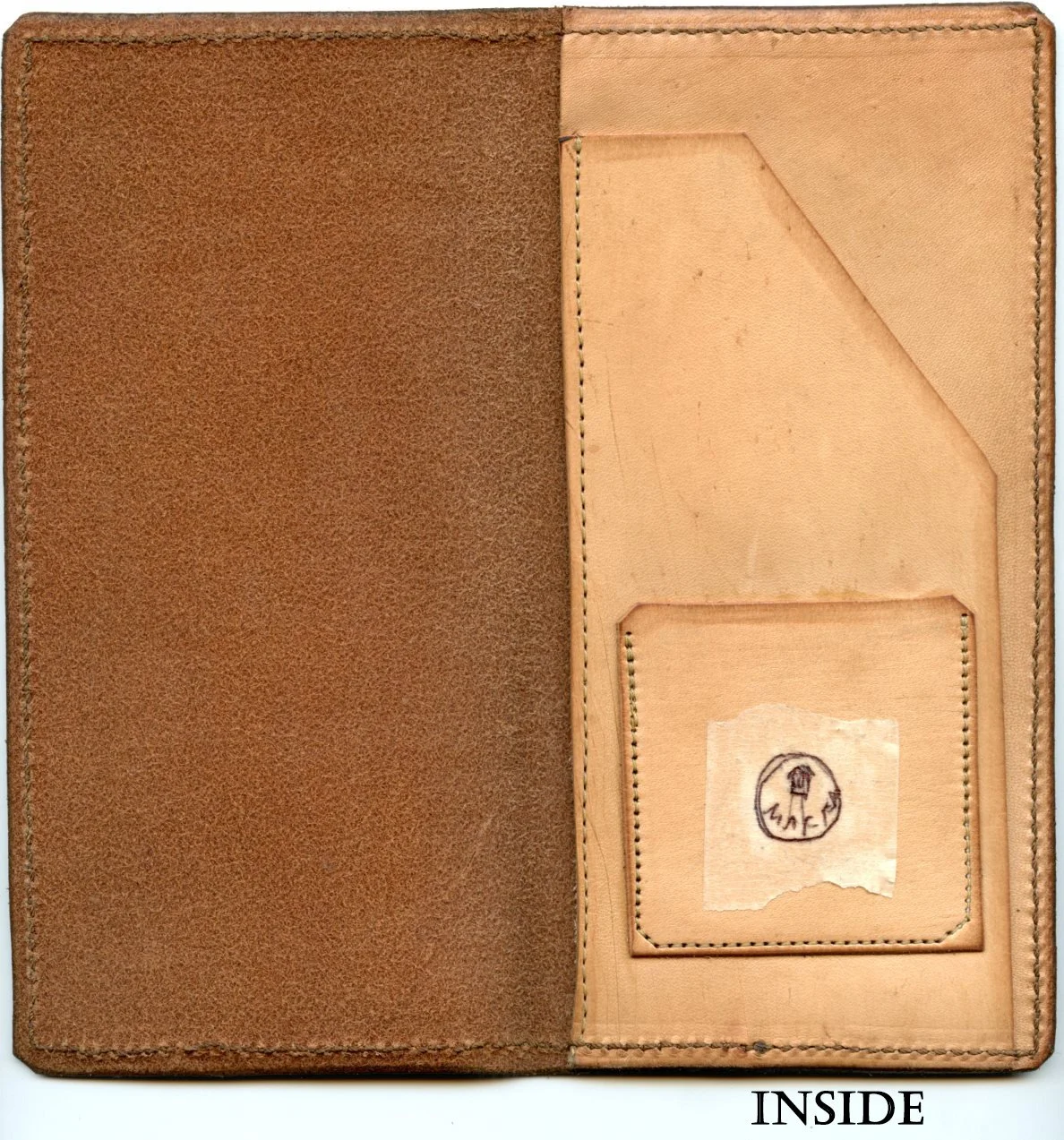 CHECK PRESENTER DESIGNED WITH BIG BEND SADDLERY 