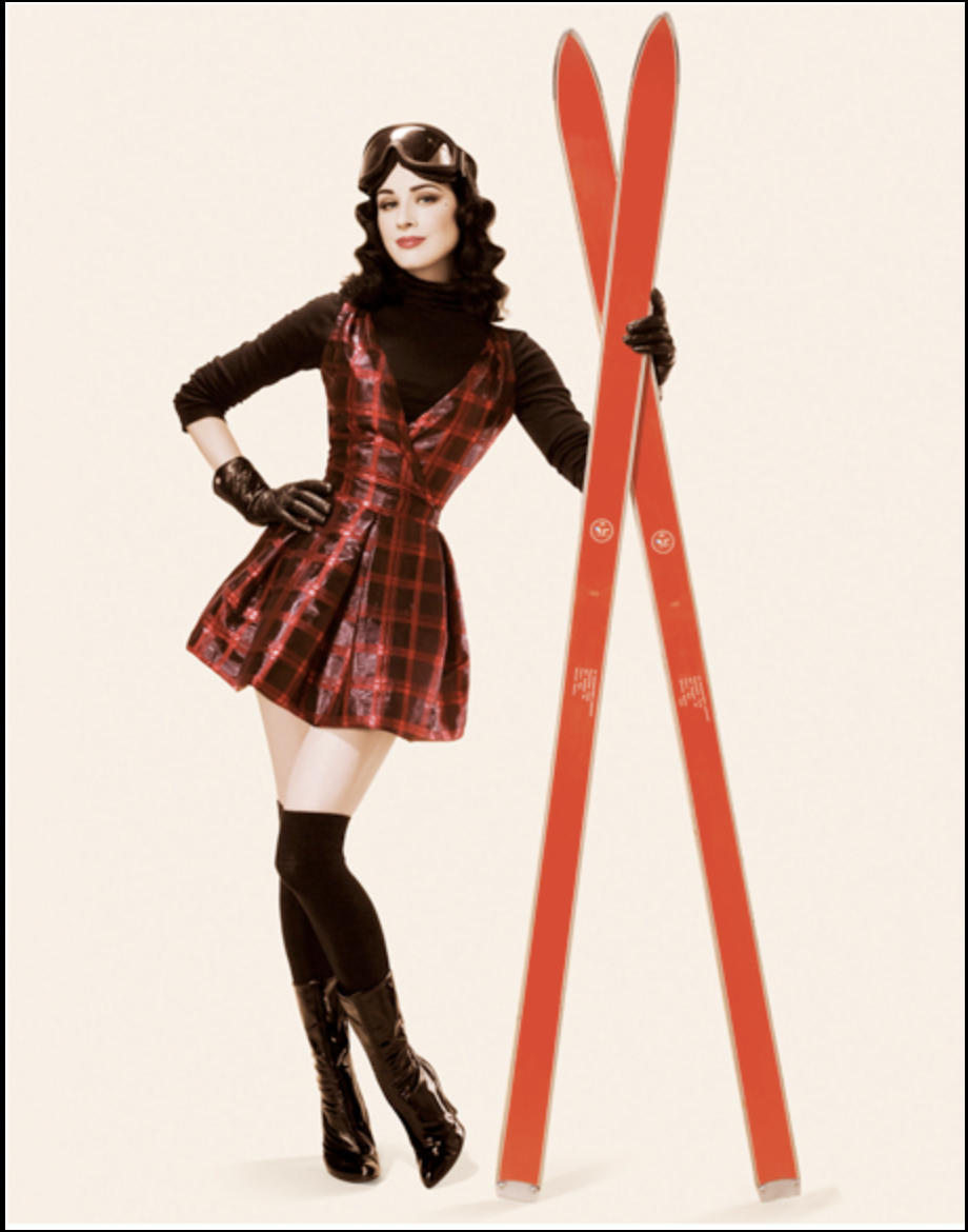 DITA VON TEESE by MICHAEL ELINS