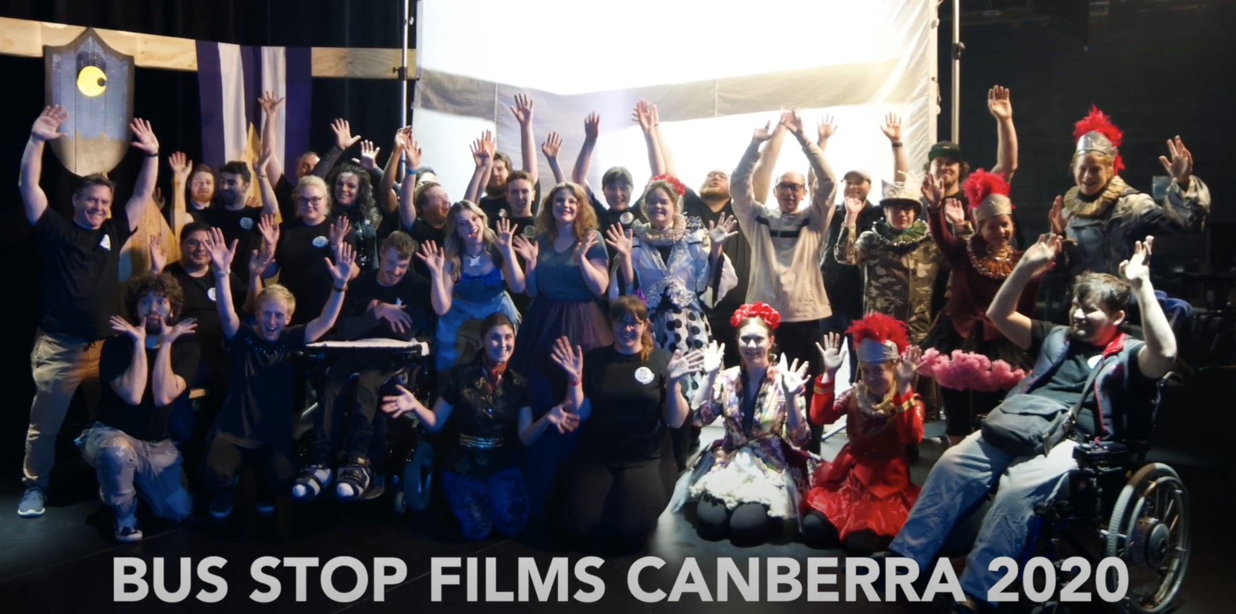 Bus Stop Films Canberra 2020 "The Enchanted Ball" Short Film - Behind The Scenes (directed & edited by What's On Media)