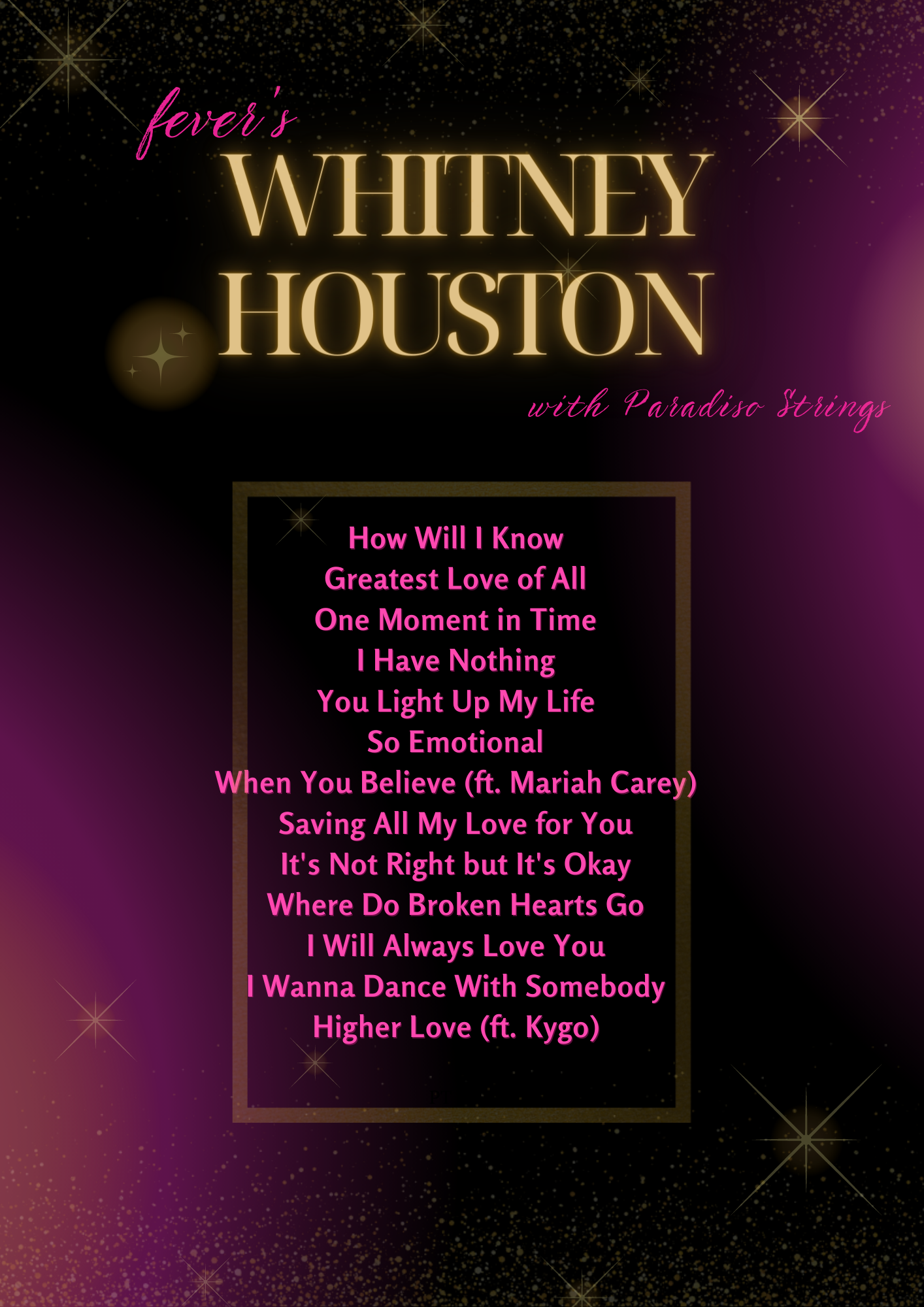 Whitney Houston — Paradiso Strings Brisbane string quartet