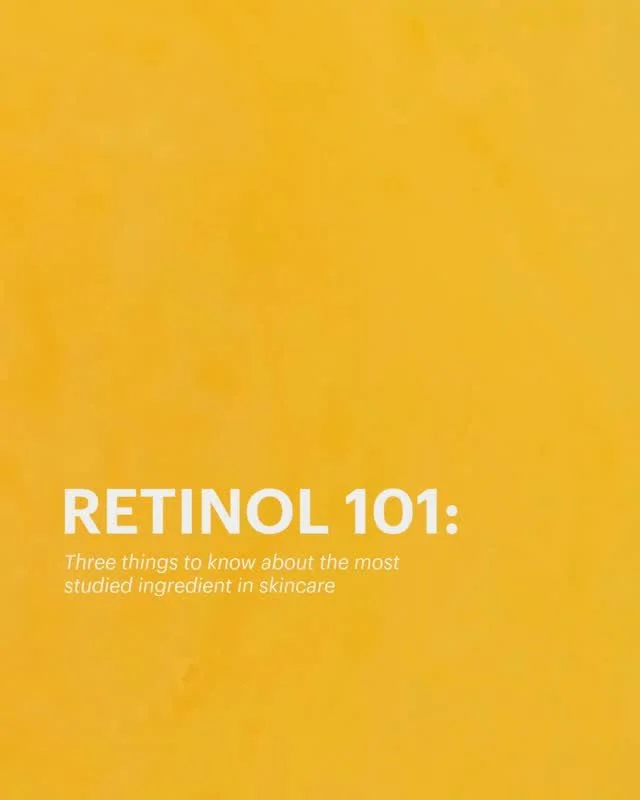 Smoother skin, refined texture, visibly renewed, it all starts here. Swipe for the full retinol breakdown.