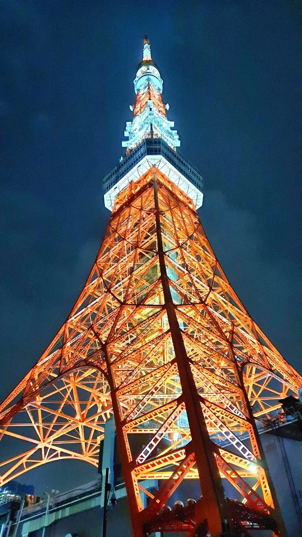 Tokyo Tower at night