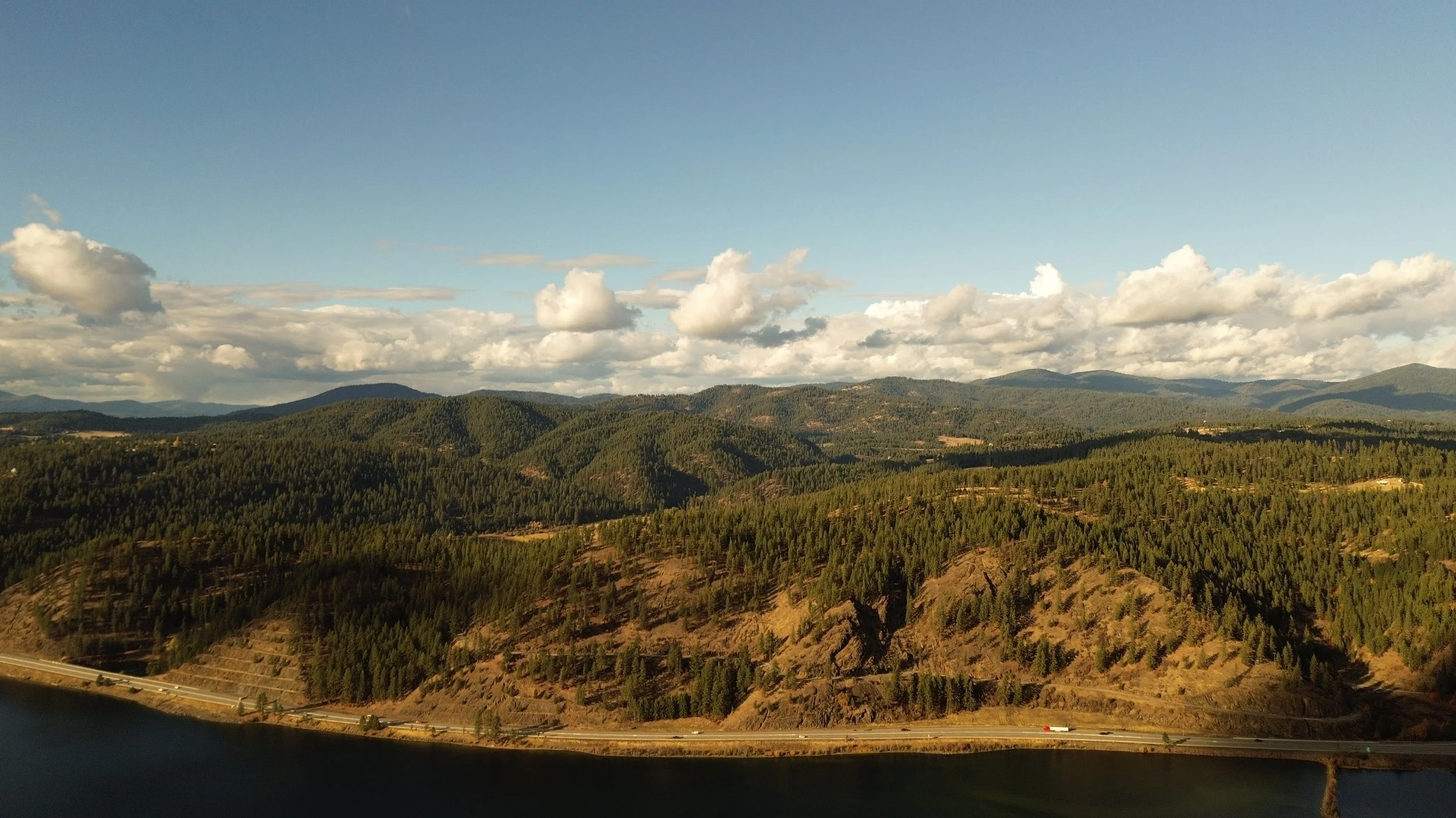 Mineral Ridge (drone shot)