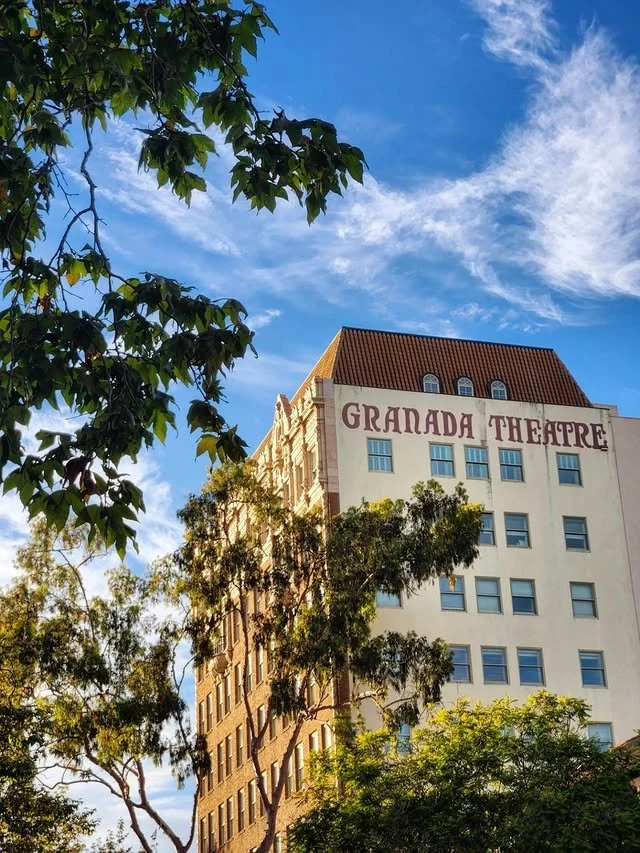The historic Granada Theatre