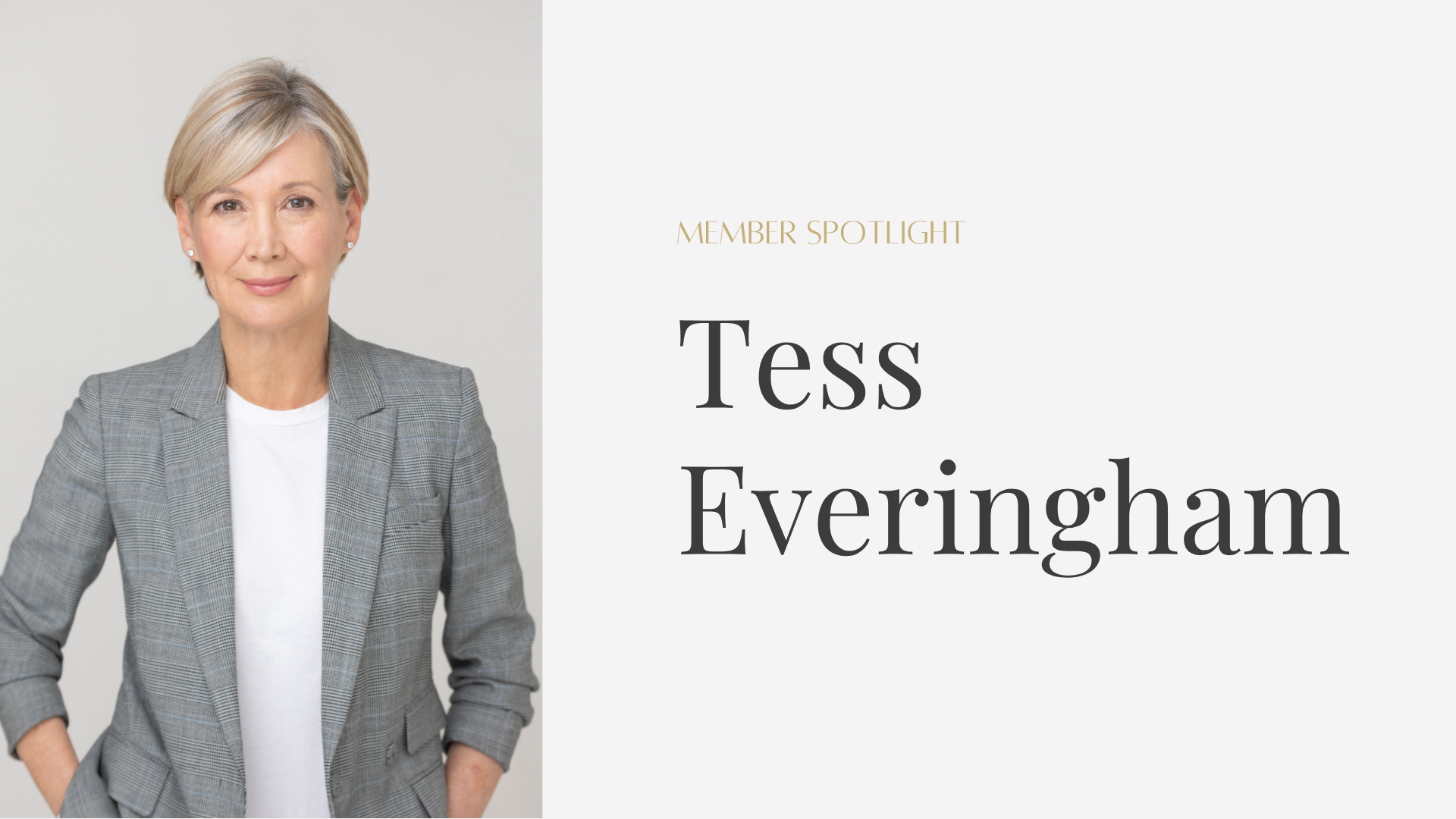 Meet the members shaping our community - Tess Everingham