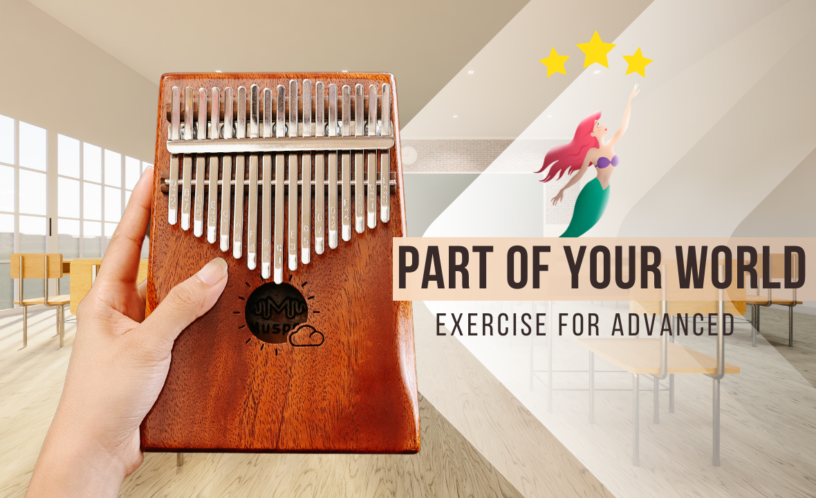 Part of Your World Little Mermaid Kalimba Tutorial