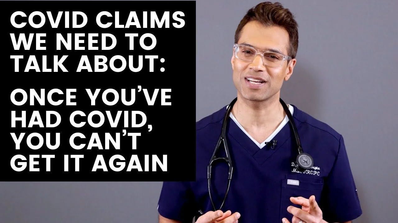 COVID Claims We Need to Talk About: Once You’ve Had COVID, You Can’t Get it Again