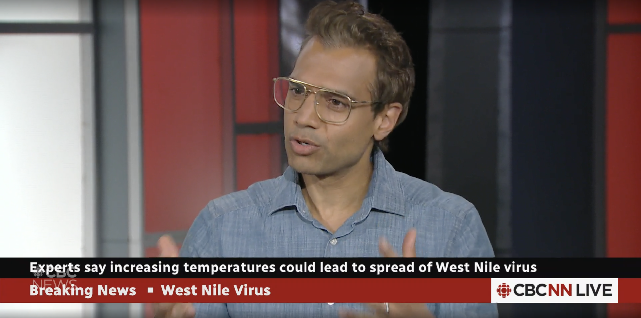 Experts say increasing temperatures could lead to the spread of West Nile virus