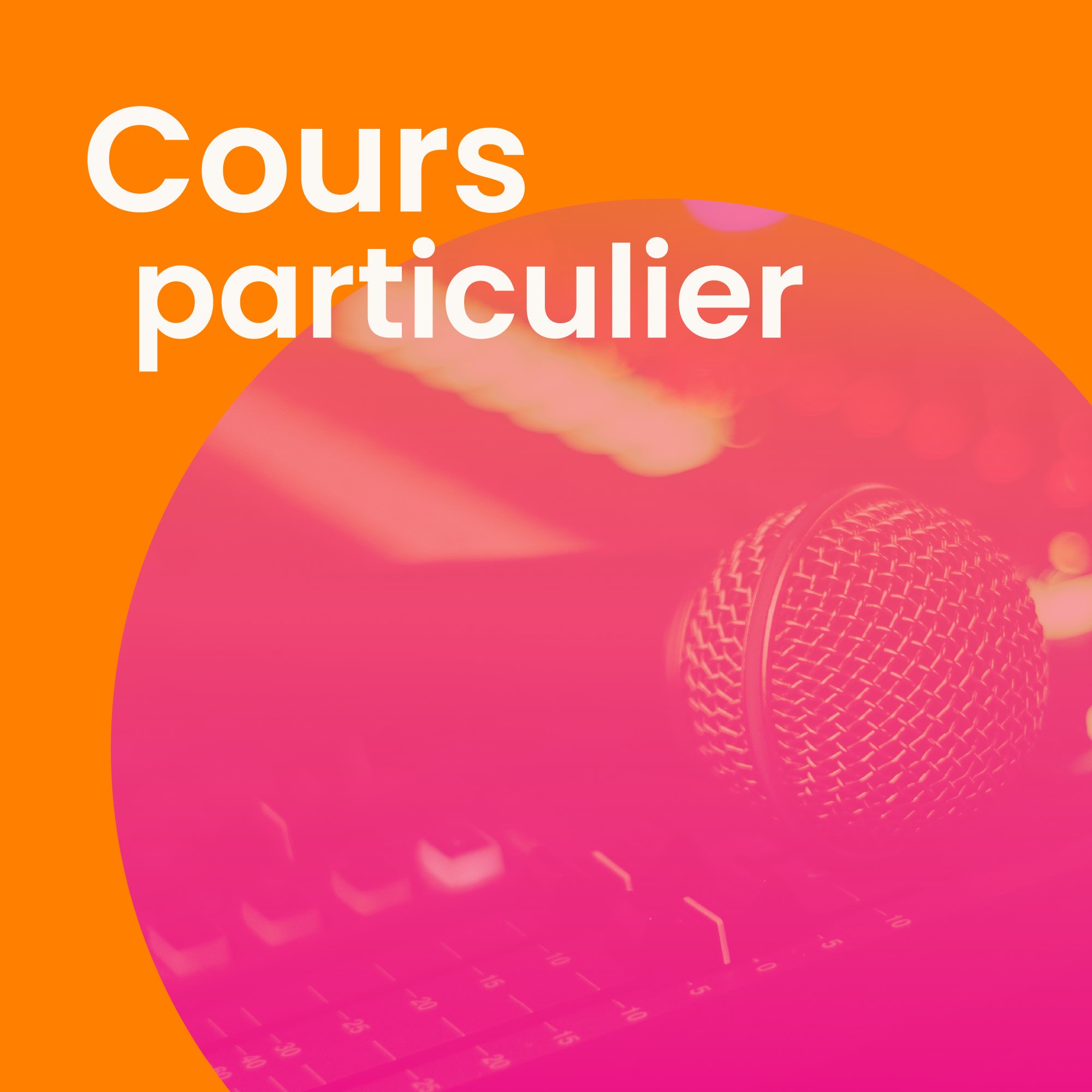 Cours particulier - 1h