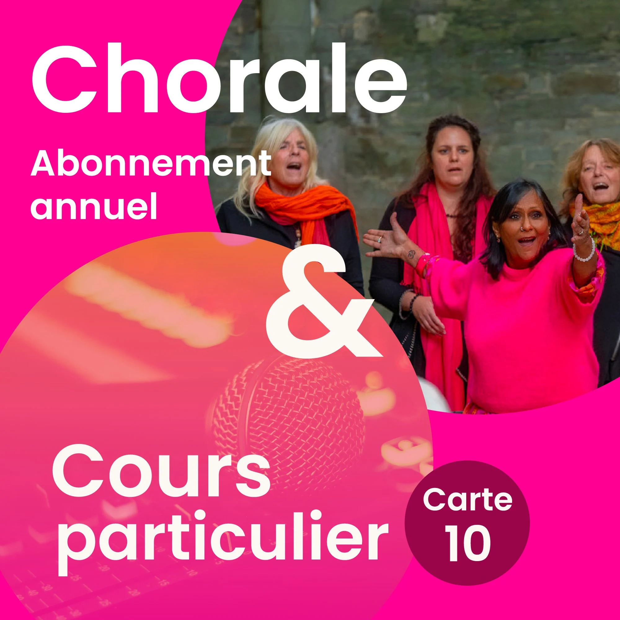 Chorale & Carte de 10 cours particulier