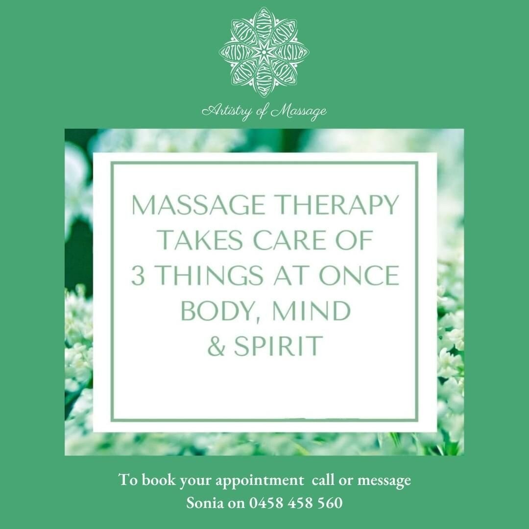 Can you believe that it&rsquo;s March already? This year is passing by so quickly already!
However, anytime is a good time for a massage and I have a few appointments available next week.

Wednesday 8th March: 11:15am, 1:00pm &amp; 3:30pm
Thursday 9t