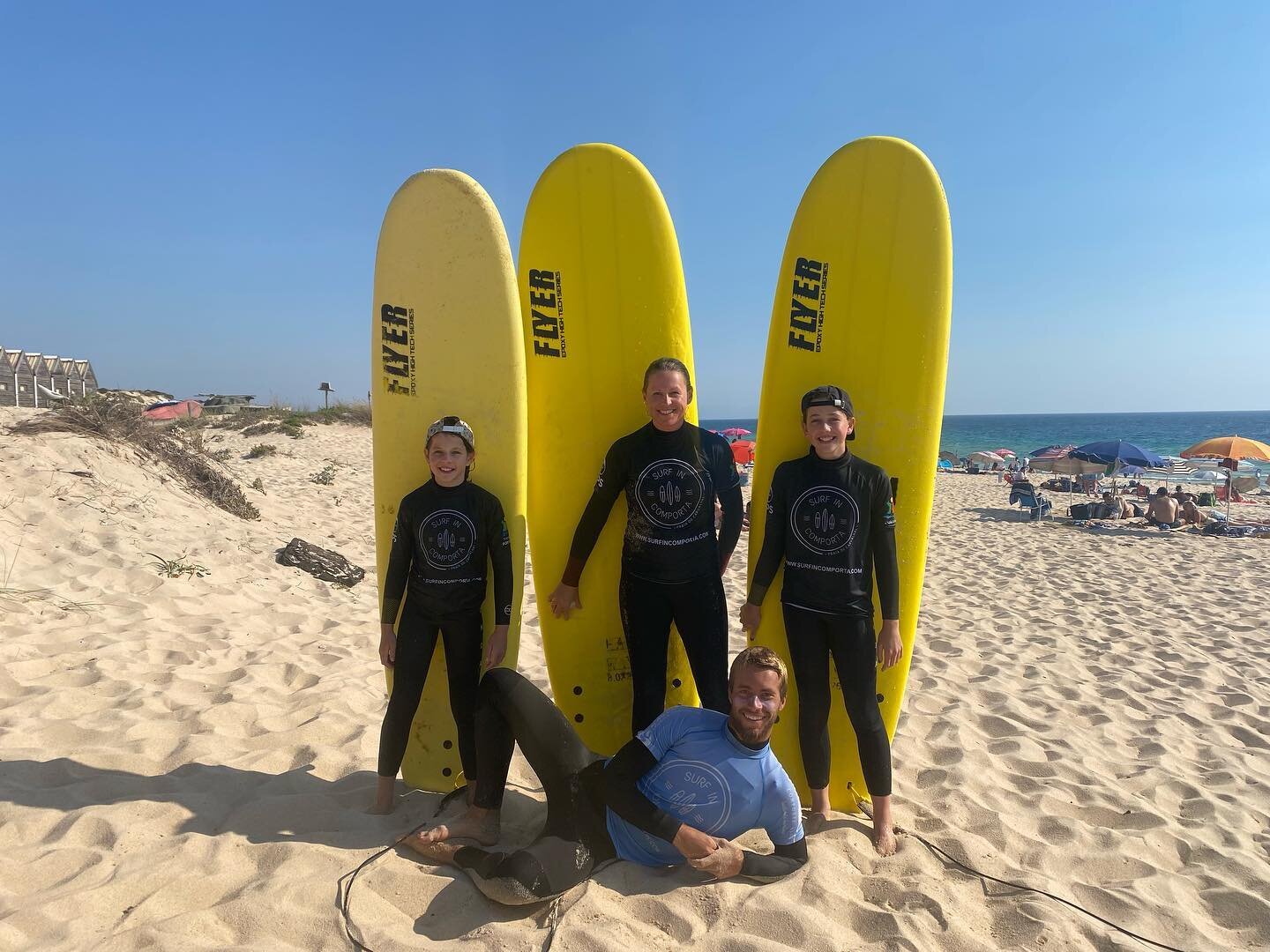 Posting about Alentejo. A must-visit destination! Surfing on Comporta beach was fun! I didn&rsquo;t see any other parents on boards with their kids but I wanted to give it a try.