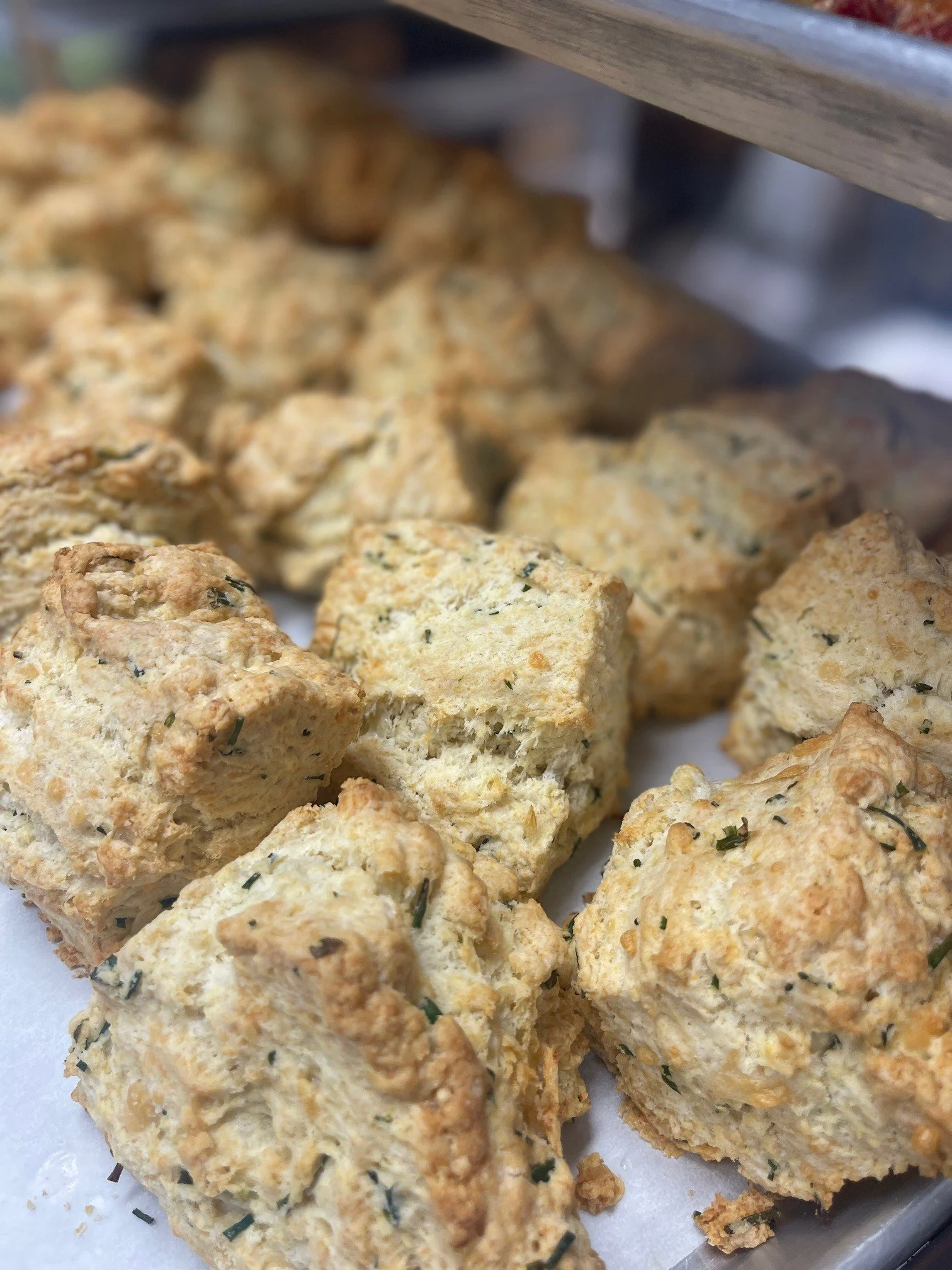 Cheddar Chive Scones
