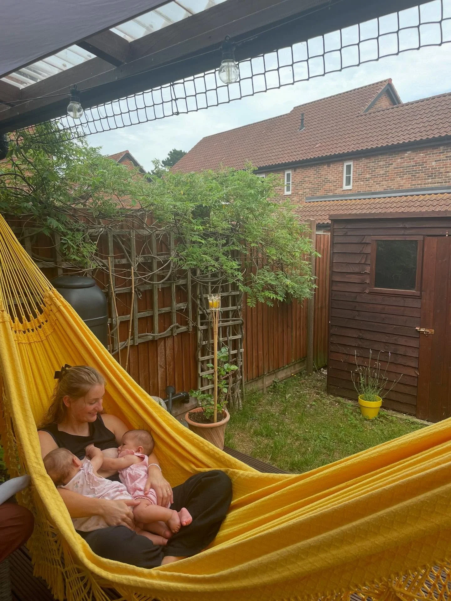 ✨ Tandem feeding my girls has been one of the hardest and most amazing parts of this journey so far. It&rsquo;s also the most I&rsquo;ve ever sat still in my life. It&rsquo;s reminding me daily of what I share with my clients: listen to your body, tr