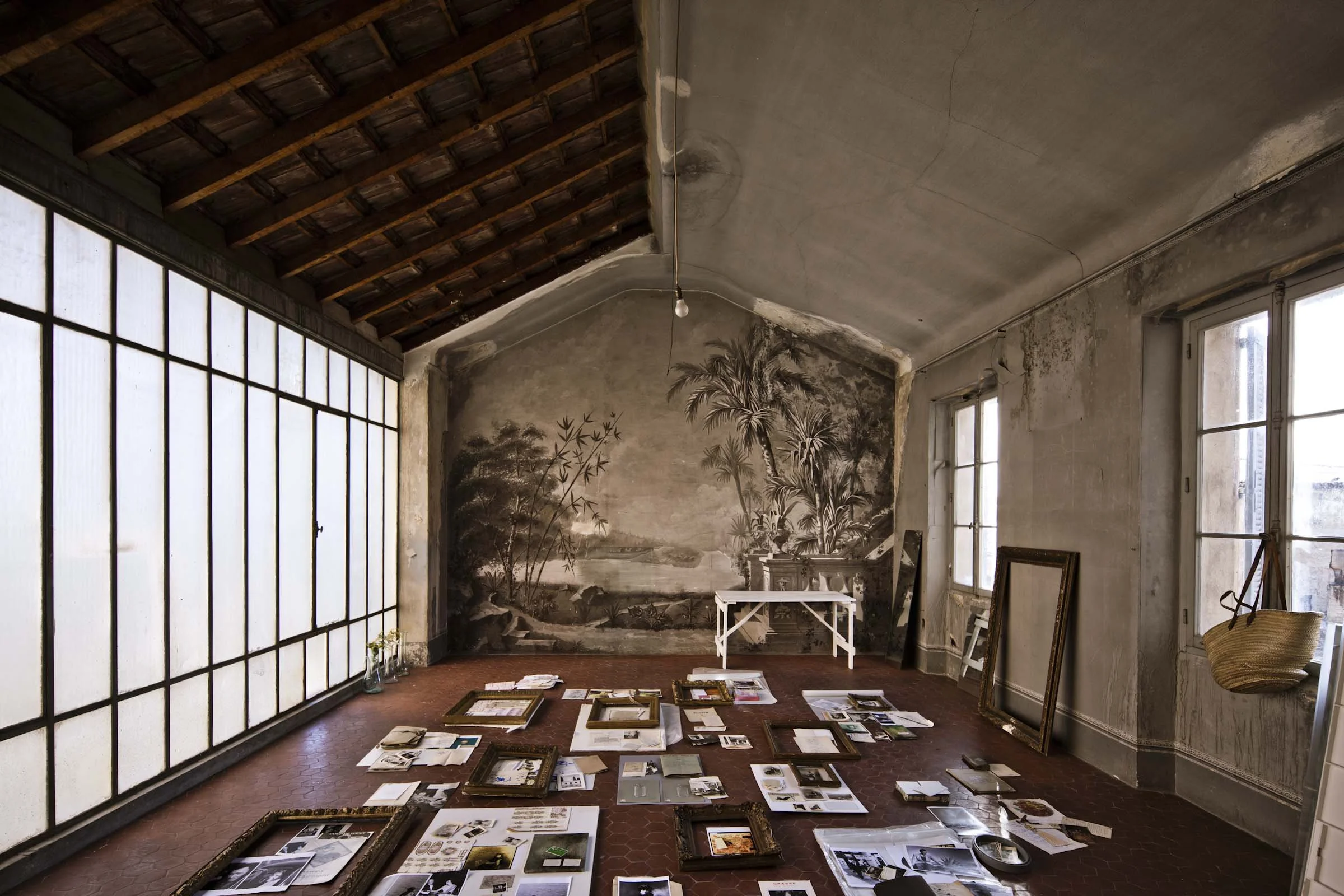 19th Century photographic studio, Fragonard, Grasse, France, Musee de la Peinture 