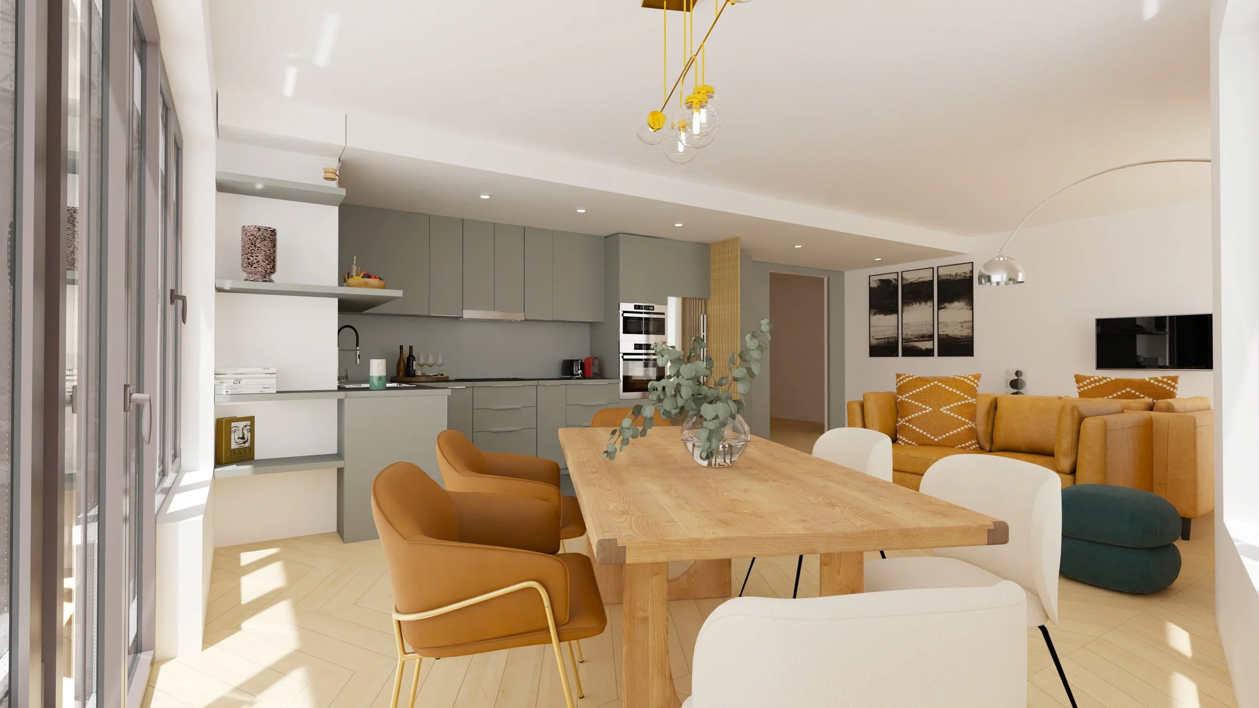 3D Kitchen view