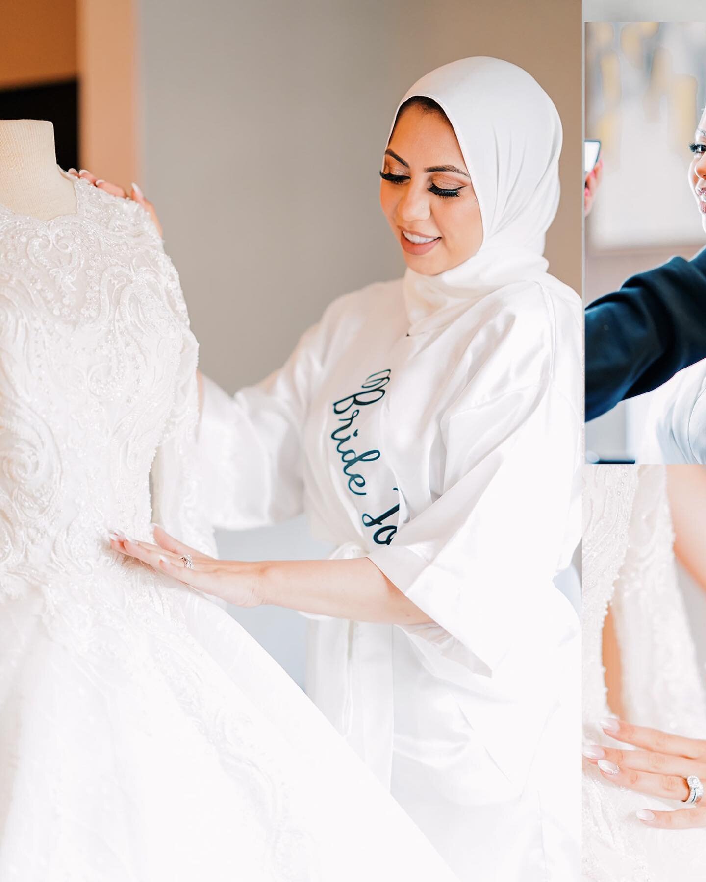 Getting ready photos are one of my top three moments I love capturing in the wedding. 
Swop to see all the details 

Decor: @maysevents 
Makeup: @beautybykenaaa 
Venue: @watersidenj 
Dress: Egypt