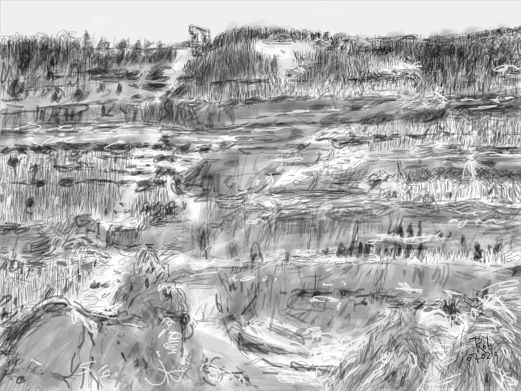 Salève 2
iPad art, 30 x 40 cm