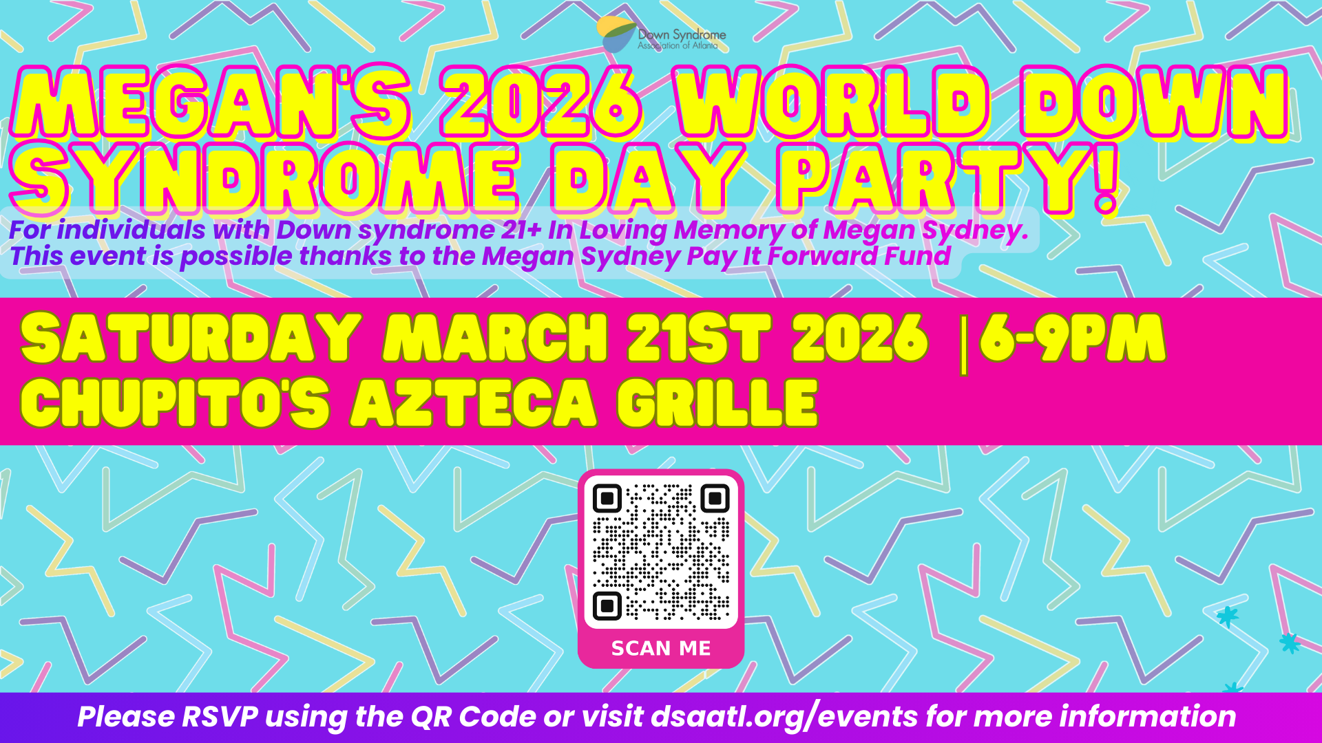 Megan’s World Down Syndrome Day Party!