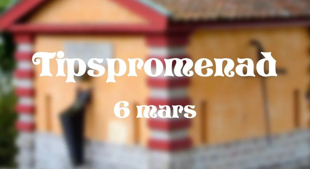 Resultat tipspromenaden 2022-03-06 (Gratispromenaden)