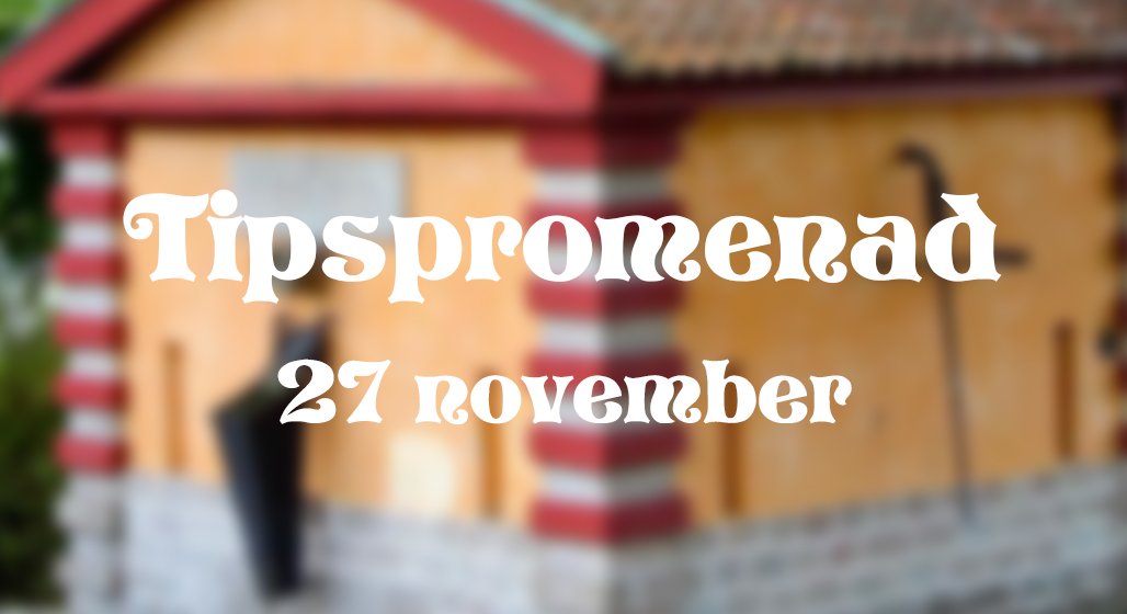 Resultat tipspromenaden 2022-11-27