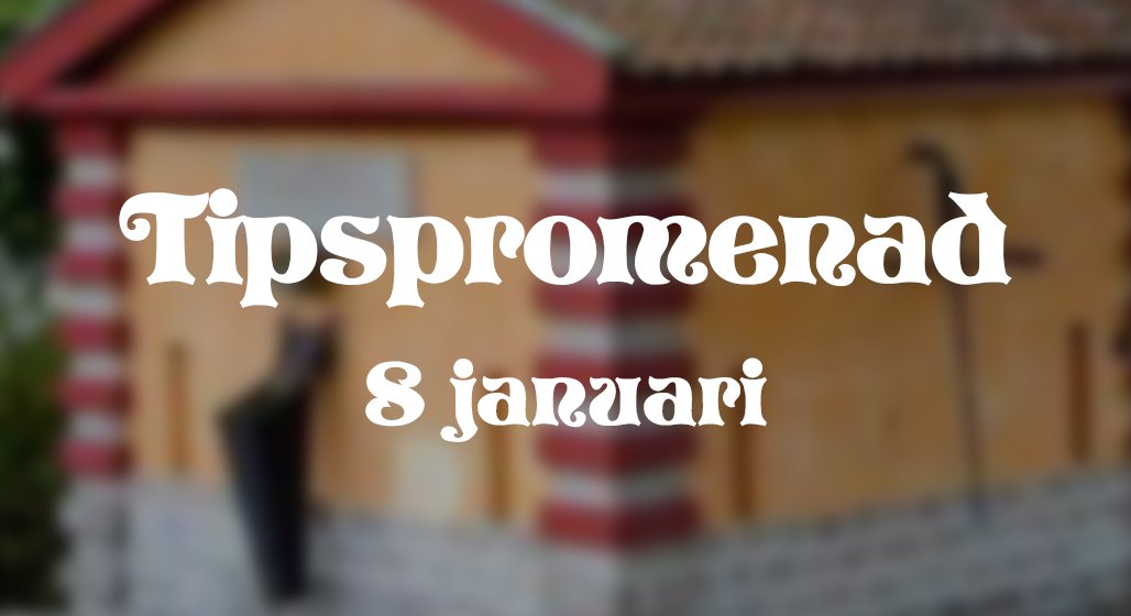 Resultat årets första tipspromenad 1/8 2023