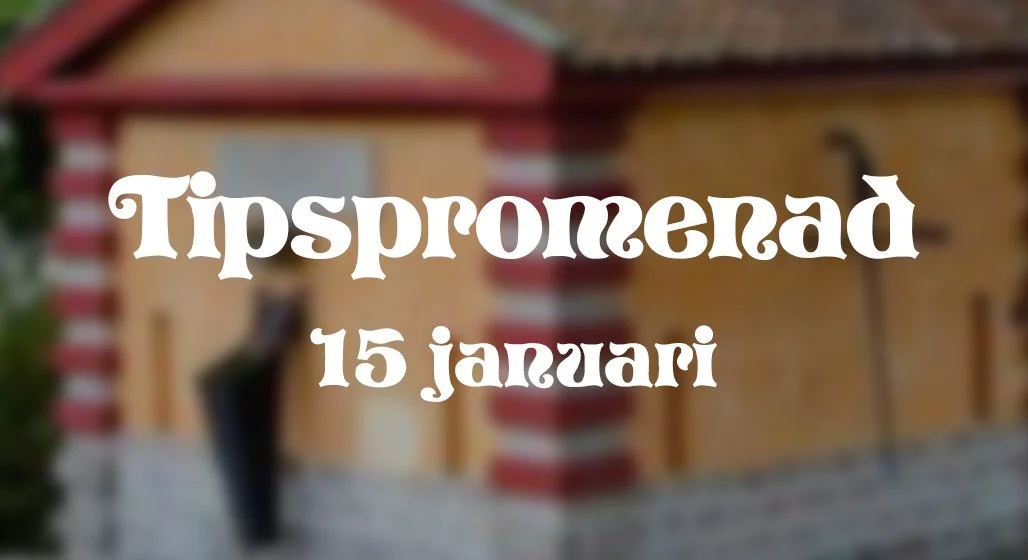 Resultat tipspromenaden den 15 januari