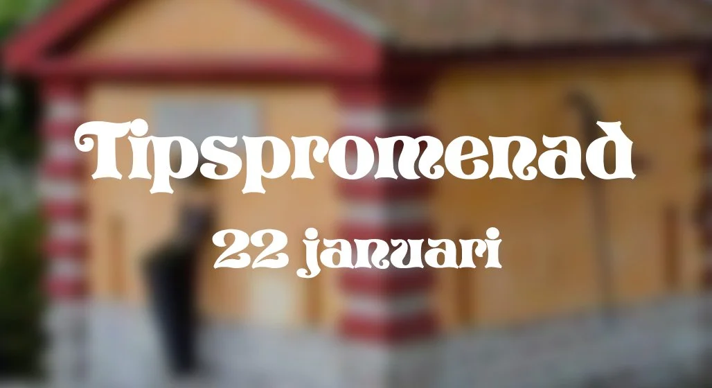Resultat tipspromenaden den 22 januari.