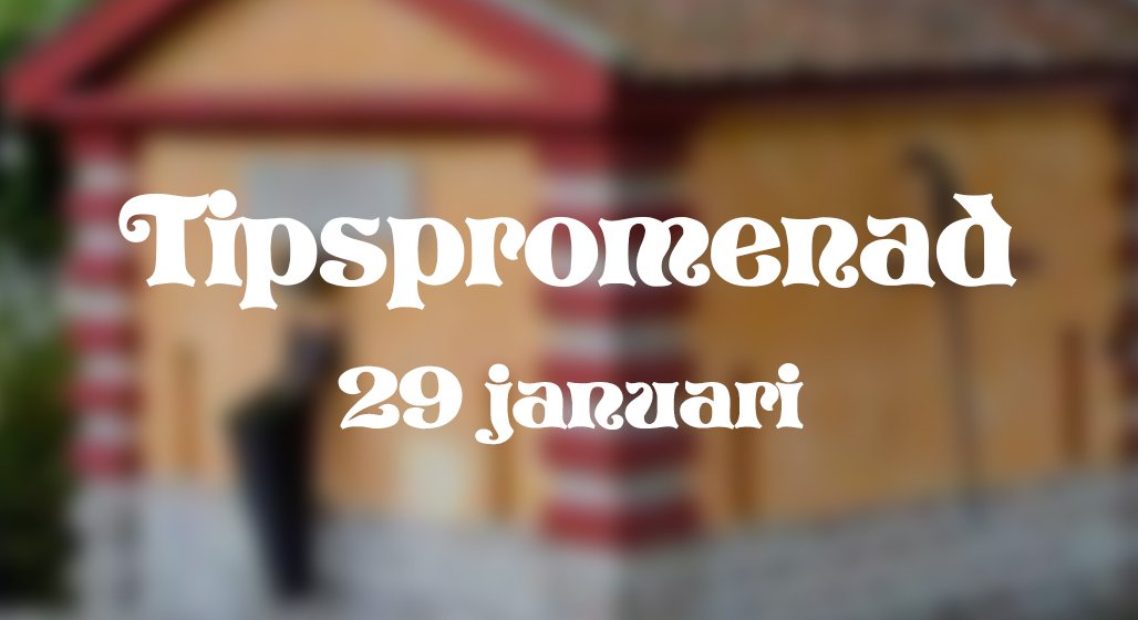 Resultat tipspromenaden den 29 januari.