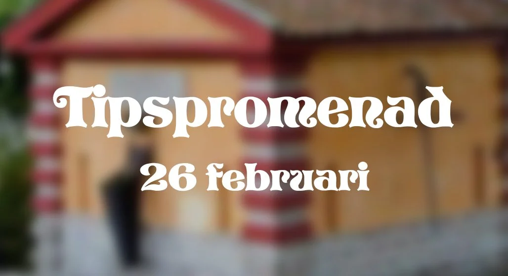 Resultat tipspromenaden den 26 febuari.