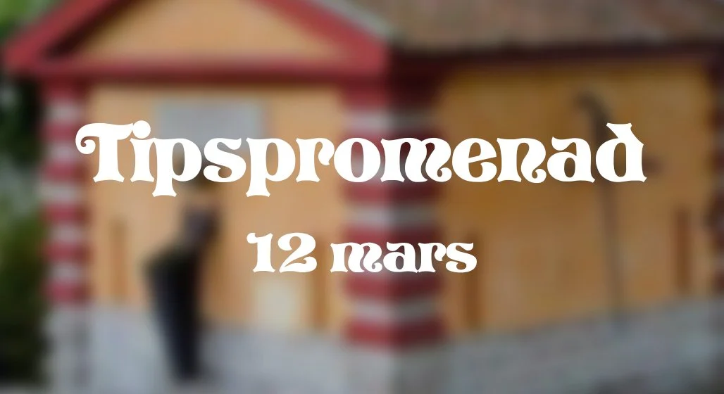 Resultat tipspromenaden den 12 mars.