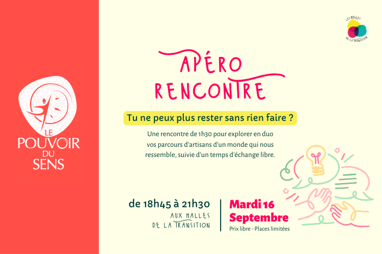 🍹Apéro-Rencontre - Le Pouvoir du Sens