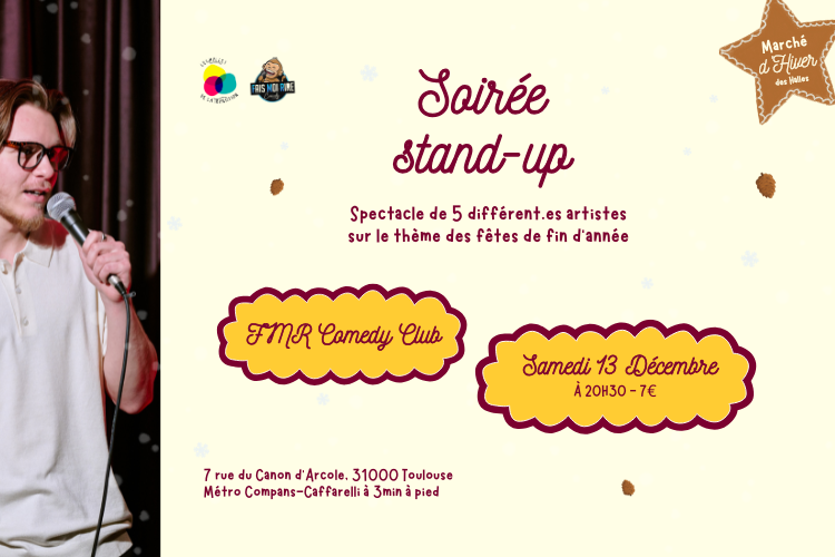🎤 Soirée Stand-Up – FMR Comedy Club