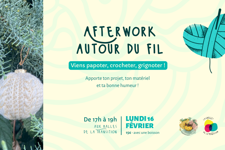 🧶 Afterwork autour du fil 