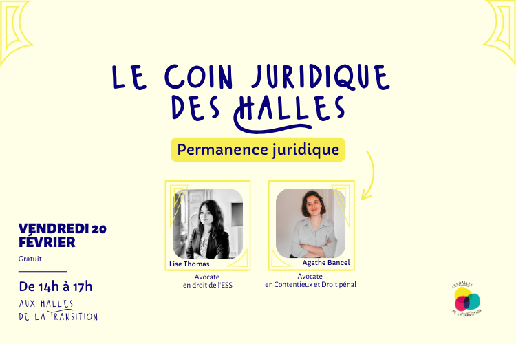 Le coin juridique des Halles ⚖️ 