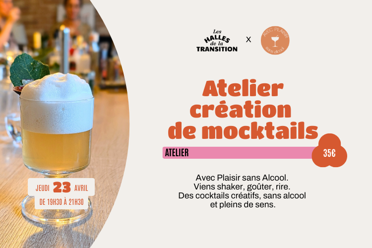 🍹 Atelier création de mocktails avec Plaisir Sans Alcool