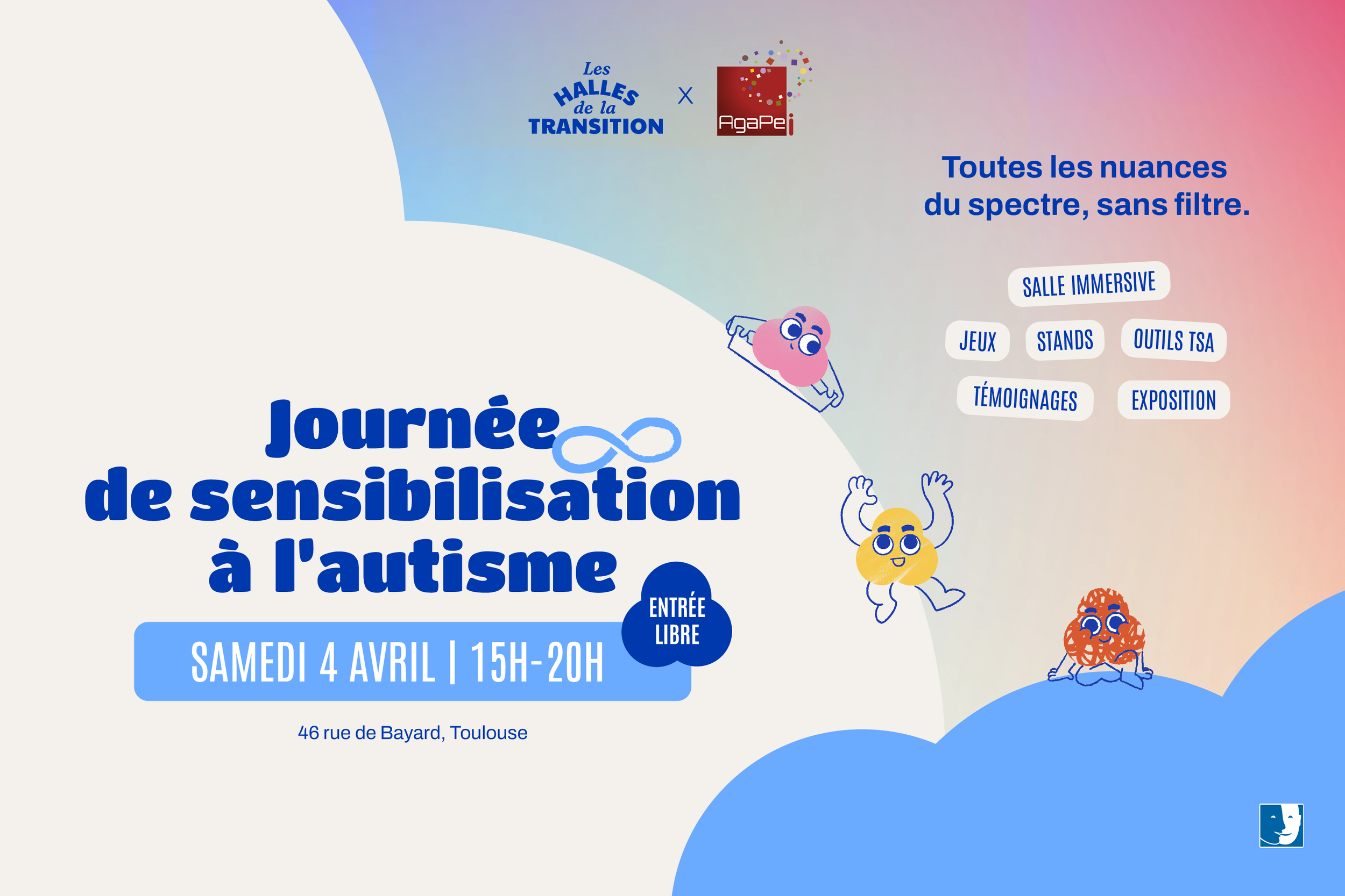 💙 Journée de sensibilisation à l’autisme