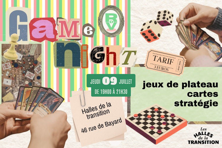 🎲 Soirée Jeux de société : Rendez-vous