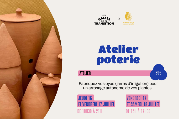 🎨 Atelier poterie — Fabrique ton oya 🌱 