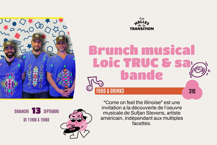 Brunch musical – Loïc Truc et sa bande 🎶