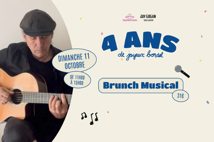 🎸 Brunch musical — Jay Gogan