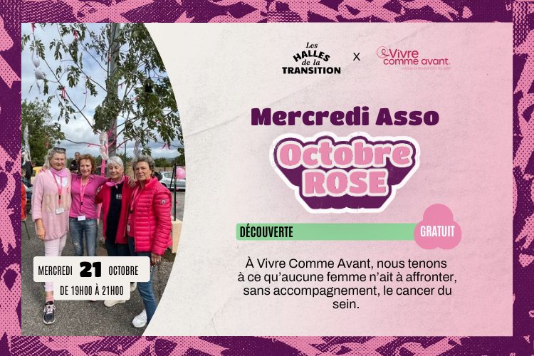 🌸 Mercredi Asso — Octobre Rose