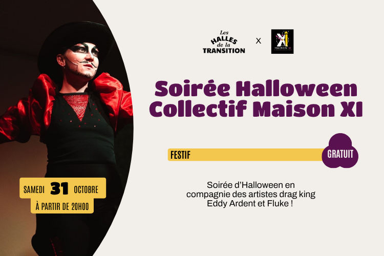 🎃 Soirée Halloween — Collectif Maison XI