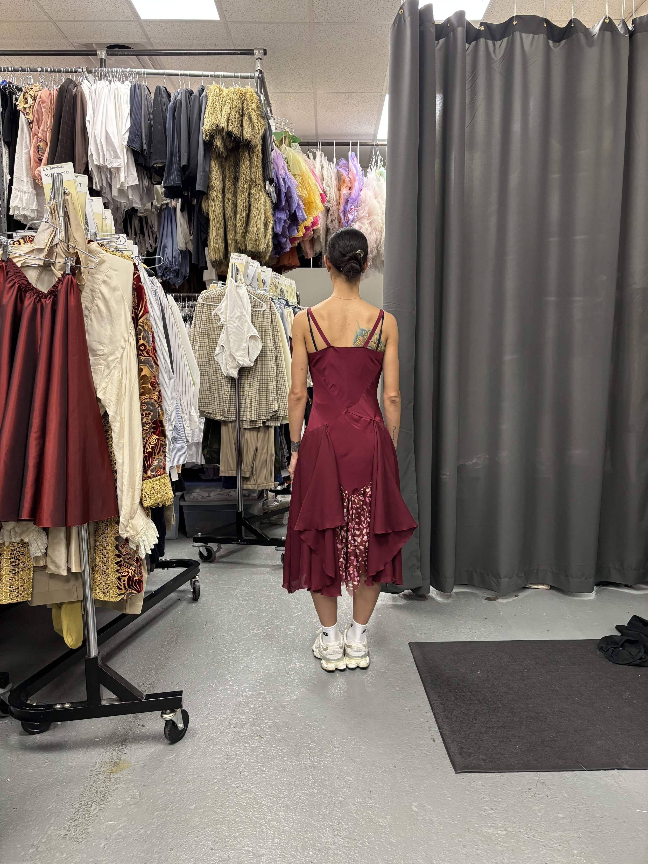 Fitting Photo
Dancer: Francesca Dugarte
Costume made while under contract with BalletMet Columbus